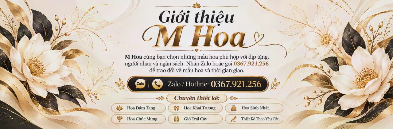 Ảnh bìa Shop hoa tươi Xã Tuy An Nam Đắk Lắk - Từ lời nhắn đến món hoa vừa ý